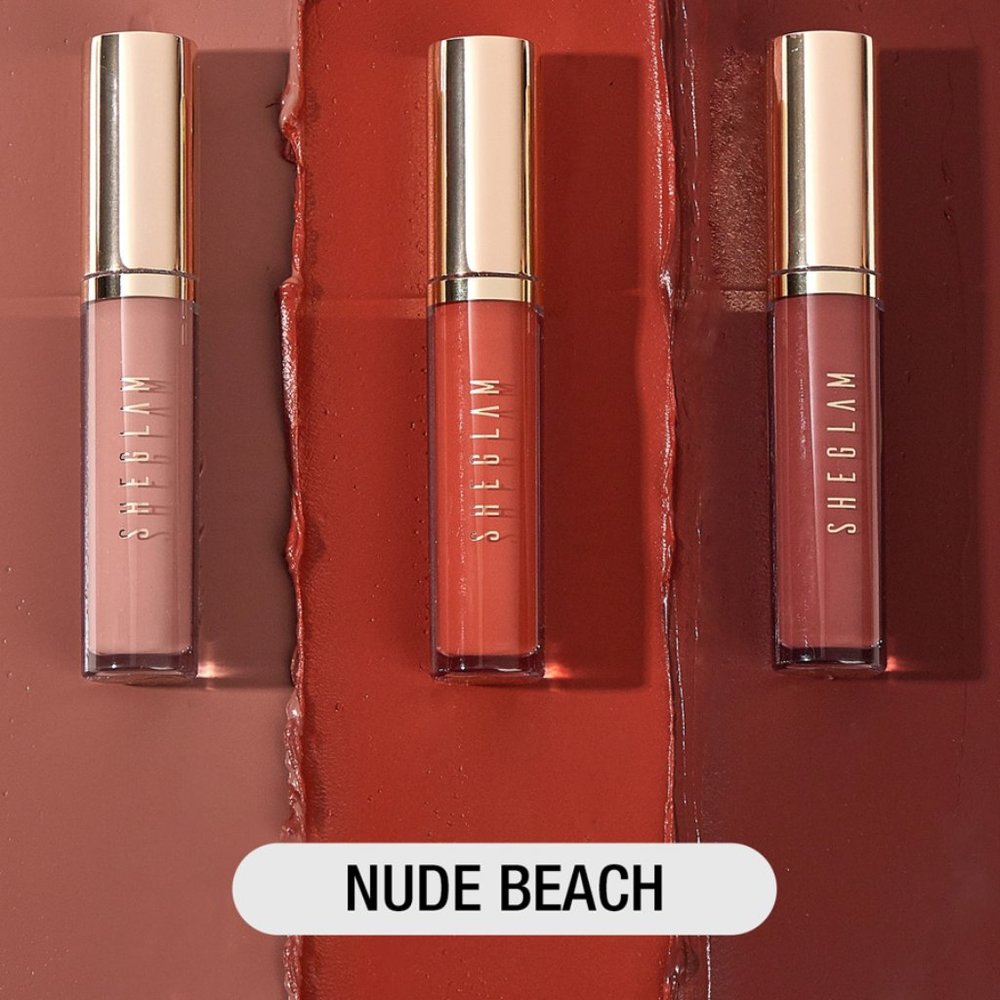 Mini Liquid Lipstick Set NUDE BEACH
